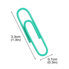 Mr. Pen- 1.3 Inch Paper Clips, 450 Pack - Small, Cute, Colored, Mini, Colorful