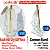 LovFaith Valentine Gift Real Rose Dipped 24K Gold with Crystal