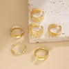 Chunky Gold Ring Set for Women – Stackable Statement Thumb
