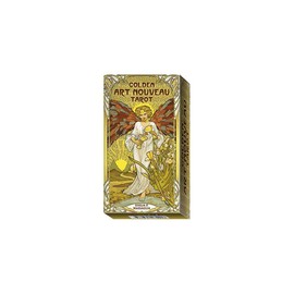 Golden Art Nouveau Tarot - Mini Tarot (Tarocchi)