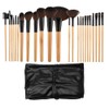 TOOLS FOR BEAUTY Set of 24 make-up professional wooden and
