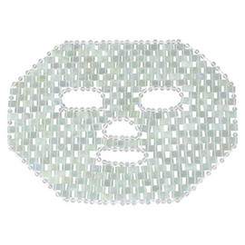 FRCOLOR - Máscara facial de jade natural con piedra de jade antienvejecimiento, máscara facial para dormir y cuidado de la piel, herramienta de masaje para ojos hinchados, ojeras, cuidado facial (jade facial)