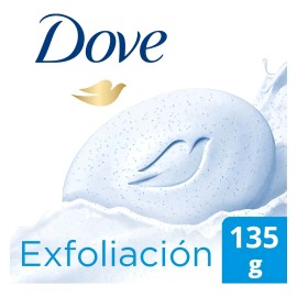 Jabón Dove Exfoliación Suave Beauty Bar Individual 135