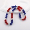 Baseball Beaded Necklace for Men Bling Rhinestone Baseball Drip Accessories