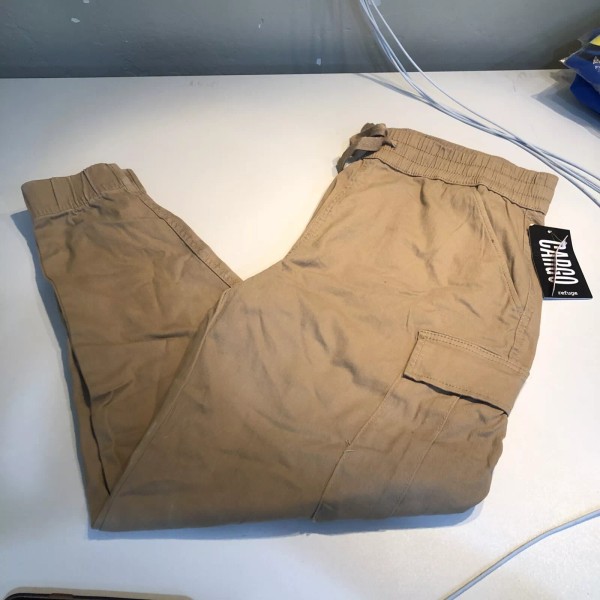 Refuge Women's Cargo Pants Brown M