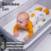 Lionelo Pieluszki dla dziecka Bamboo Set Rainbow