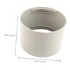 Levemolo Exhaust Hose Coupler for Air Conditioner Left Right Rotation