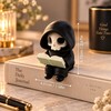 3D Printed Grim Reaper Figurine for Gothic Home Decor –