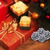 Christmas Pine Cones, 18 Pieces Mini Natural Pine Cone with
