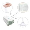 100Pack Potty Chair Liners with Drawstring,Toilet Seat Potty Bags Cleaning
