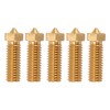 5pcs CHT V6 3D Printer Nozzle 3 Holes High Flow