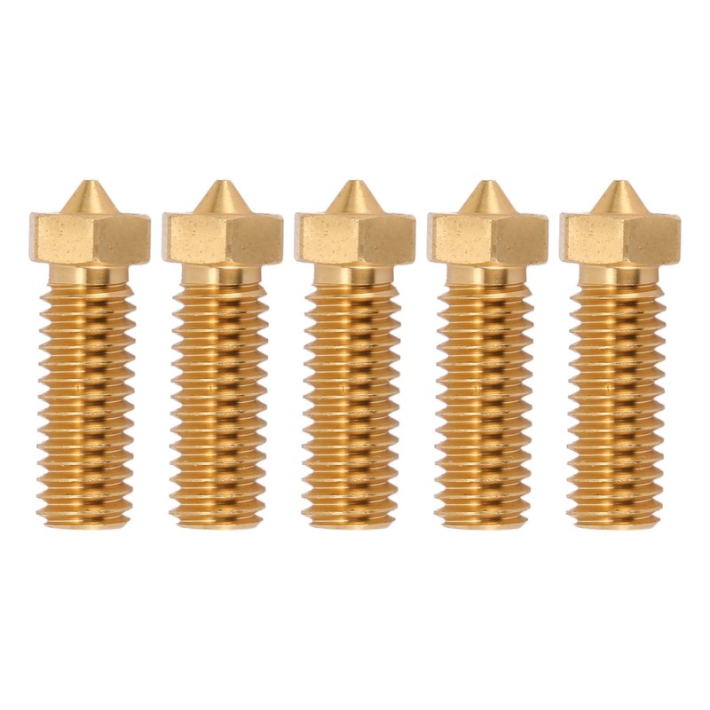 5pcs CHT V6 3D Printer Nozzle 3 Holes High Flow
