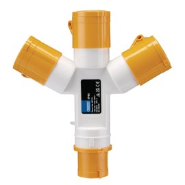 Draper 03712 110V 3-Way Splitter, 16A