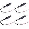 Kinstecks 4PCS Motorcycle Turning Indicators Flowing Turn Signal Lights 12V
