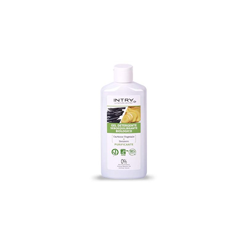 Detergenti viso Harbor Intra Gel detergente seboequilibrante biologico carbone e