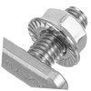 DOITOOL 304 Stainless Steel M8 T-Bolt Screws Flange 20pcs Set