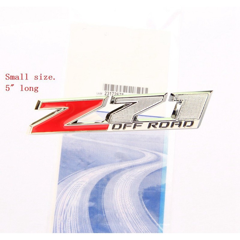 Yoaoo 1x OEM 5 Inches Grille Z71 Off Road Emblems