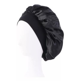 VL Satin Gorro Para Dormir, Gorro De Pelo, Gorro De Satín Curli Girl