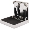 Amarine Made 2X Stainless Steel Adjustable Folding Cup Drink Holder