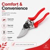 Secateurs, LINZI Bypass Pruning Shears 215mm with Extra Blade and