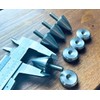 PrecisonGeek Speaker Spikes and Pads Set, M8 Spikes 20mm Diameter