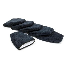 [Finger Applicator] Microfiber Fingertip Mitt Applicator (5 in. x 4 in.) 6 pack - Color: Gray