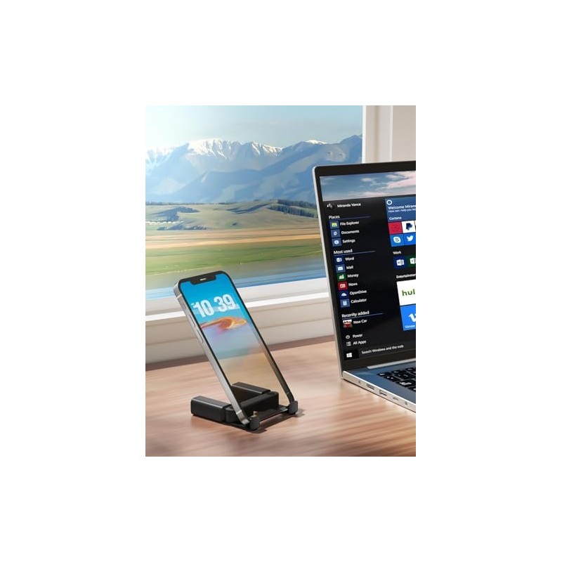 OMIRE Base para Celular, Porta Celular de Pintalabios con Almohadilla