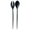 Krenit Salad Servers, Melamine, black, Standard