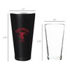 Fireball 2 Piece Boston Shaker Set, LARGE