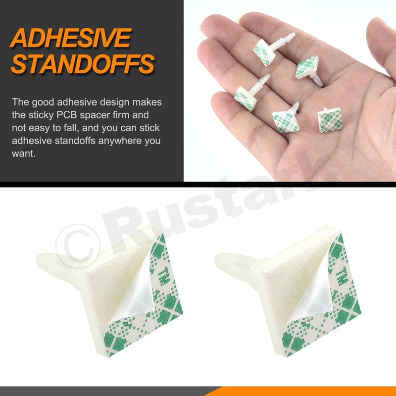 Rustark 125Pcs 5 Sizes 0.19" 0.31" 0.43" 0.56" 0.62" Supporting