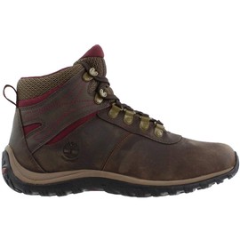 Timberland Women's Norwood Mid Waterproof Hiking Boot, Dark Brown, 9.5