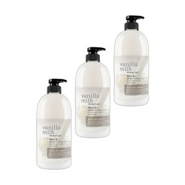 0 Kwailnara long-lasting scented, hypoallergenic, non-irritating body cleanser, vanilla milk 732g (3 packs) / 과일나라 향이오래가는 향좋은 저자극 무자극 바디클렌저 바닐라 밀크 732g 3개