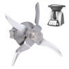 Mixer Knife Head Cover Stainless Steel Blender Blade Replacement for