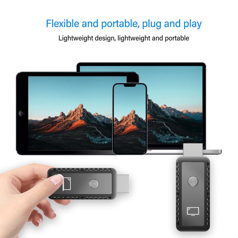 Wireless HD Multimedia Interface Transmitter and Receiver Plug and Play