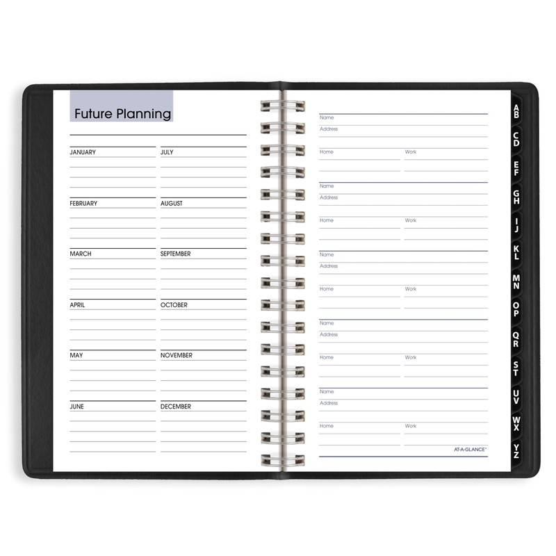AT-A-GLANCE 2026 Planner, Weekly, 3-1/2 x 6", Pocket Size, Hourly,