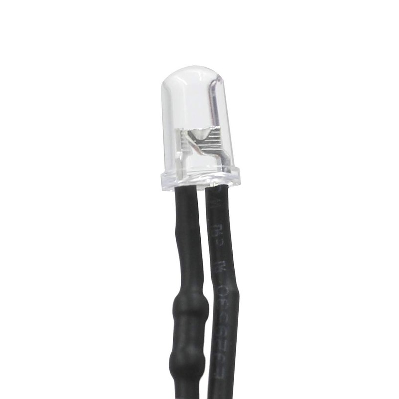 KeeYees 60Pcs 5mm Pre Wired LED Diodes Light Ultra Bright