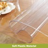 Clear Table Protector 42 x 76 Inch, 1.5mm Thick Plastic