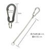 HERBE Pass Case, 4 Side Storage, Coil Strap, Rotatable, Made