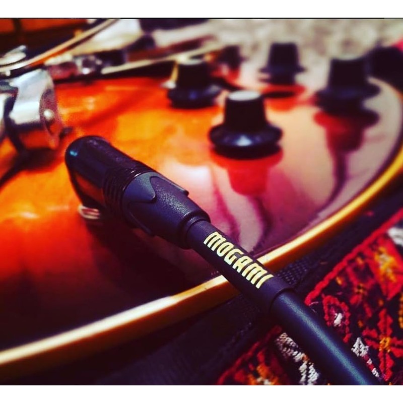 Cable Mogami Gold INSTRUMENT-06R para instrumento de guitarra, clavijas macho