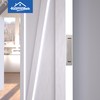 HOMOTEK Recessed Pocket Door Pull Handle, Edge Flush Pull, Hidden