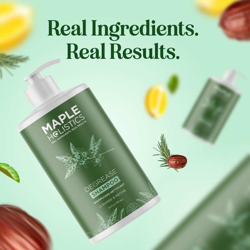 Degrease Shampoo for Oily Hair - Sulphate Free Deep Cleansing