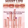 Hydrating Tinted Lip Blam, Natural Sheer Nude Lipstick Moisturizing Lipgloss,