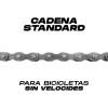 Cadena Estándar Para Bicicleta Sin Velocidades 1/2 X 1/8 114