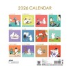 Gakken StaFul 2026 Moomin Wall Calendar, Square DM12015, Starts from