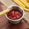 14 Pack 5 oz Ramekin Stainless Steel Condiment Sauce Cups,