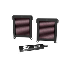 K&N HA-1120 Replacement Air Filter, Red