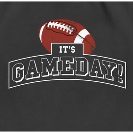 Shirtracer - Sport, hiking, football & co. - It's Gameday vintage football - gym bag and fabric bag made of cotton, 1 black, Einheitsgröße