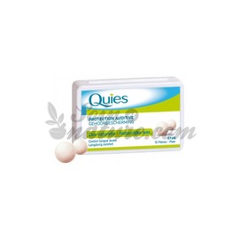 Quies Boules Quies à la Cire Naturelle 12 paires