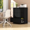 AQY3 Drawer File Cabinet with Lock,Metal Lateral File Cabinets for