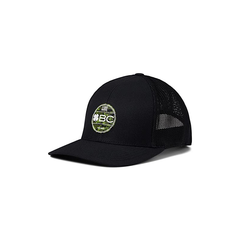 Black Clover Free Range Hat Hd Print Patch/Black Mesh/Black One